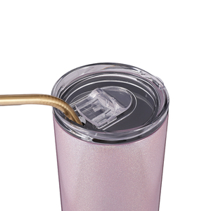 <span class=keywords><strong>2021</strong></span> portátil NO MOQ listo para nave frasco a prueba de fugas de vacío mosquetón tapa taza boca ancha de paja aislado al vacío brillo flaca Vasos - Product Image 3