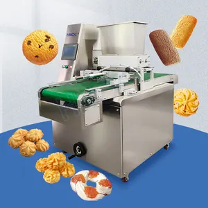 Automatic Decorate Extruder Drop Cutter Fortune Depositor Small Cookie Macaron Biscuit Make Machine