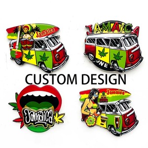 Hand-painted Jamaica <strong>Flag</strong> Stoneware Spoon Rest Jamaican <strong>Rasta</strong> Ceramic Spoon Reggae One Love Jamaica Souvenir Gifts - Product Image 3