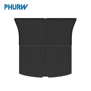 เสื่อท้ายรถด้านหน้าของ phurw แผ่นปูท้ายรถกันน้ำสำหรับรถรุ่นเทสลาเสื่อท้ายรถ3D 2019 - 2025 - Product Image 1