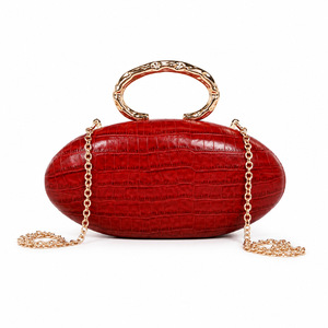 Sac à main de soirée haut de gamme pour femme, motif coquillage, en paille, avec chaîne, couleurs personnalisables, idéal pour mariage, fabriqué à Guangzhou - Product Image 5