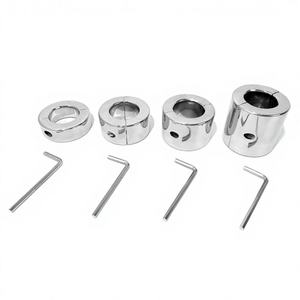 Juego de 2 Pesas de Acero para Escroto, Pesas para Testículos, Diseño Personalizado de Alta Calidad, Logotipo Personalizado, BDSM - Product Image 1