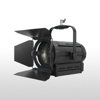 Projecteur Fresnel professionnel 200W pour scène/studio, CCT complet 2700-6500K, IRC 96+, zoom motorisé et DMX512, en alliage d'aluminium, 100-240V