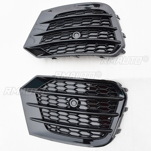 2x Car Front Bumper Fog <b>Light</b> Grille Honeycomb <b>HEX</b> Fog Lamp Grill Cover for Audi Q3 2016 2017 2018 Car Accessories - Product Image 6