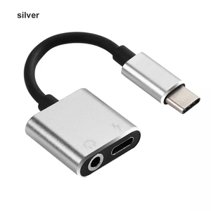 Doonjiey สายชาร์จ2 In 1 USB Type C เป็นแจ็คหูฟัง<span class=keywords><strong>3.5</strong></span>ถึง Usb3.1มม.,ตัวแยกสายหูฟังแบบ2 In 1อะแดปเตอร์<span class=keywords><strong>3.5</strong></span>มม. - Product Image 5