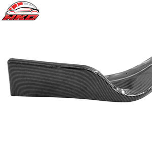 Pour Nissan Altima 2019-2022, lèvre de pare-chocs avant, impression fibre de carbone, spoiler PP, garniture 3 pièces, kit carrosserie de haute qualité - Product Image 4