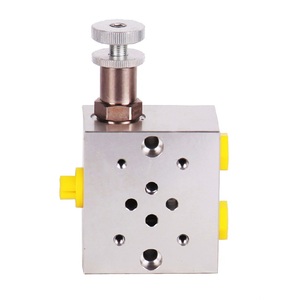 Bloc de régulation hydraulique en aluminium personnalisé LL12-215 NG6 - Product Image 4
