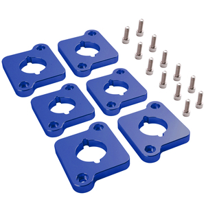 แผ่นอะแดปเตอร์แปลงคอยล์อลูมิเนียมแท่งสำหรับ Audi B5 S4 C5 A6 FDJ-083 Quattro allroad 2.7T - Product Image 3