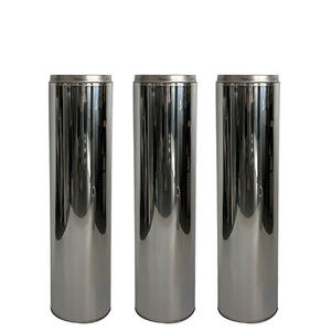 Kit de <span class=keywords><strong>tuyau</strong></span> de cheminée en acier inoxydable <span class=keywords><strong>à</strong></span> <span class=keywords><strong>double</strong></span> <span class=keywords><strong>paroi</strong></span> isolé, OEM, directement de l'usine, <span class=keywords><strong>pour</strong></span> <span class=keywords><strong>poêle</strong></span> <span class=keywords><strong>à</strong></span> <span class=keywords><strong>bois</strong></span> et foyer - Product Image 5
