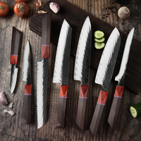 XITUO couteau de cuisine classique de haute qualité 1 ~ 7 pièces couteau de cuisine japonais hôtel Chef tranché viande coupe saumon fruits pain outil