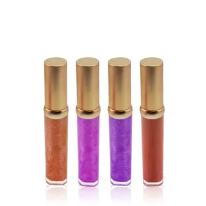 Angnya-Gloss pour lèvres scintillantes, 2021 personnalisé, maquillage holographique, imperméable, nouvelle collection, vente en gros