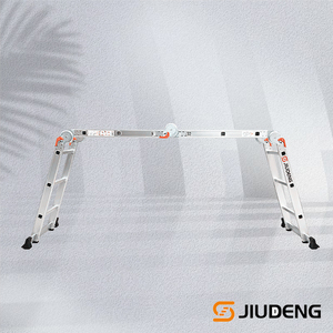 Scala antincendio e scala scala in metallo multiuso <span class=keywords><strong>2</strong></span> gradini pieghevole - Product Image 4