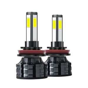 K9 lampu depan led mobil 40w super terang, lampu depan led bohlam lampu depan mobil 8000LM h7