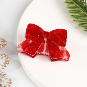 Pinza de Pelo de Acetato con Diseño de Mariposa para Niñas, Decoración de Pelo de Alta Calidad con Empaque de Cartón, Segura para Peinar - Product Image 5