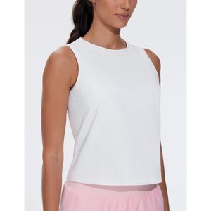FOXA Lot de 3 débardeurs de sport pour femme, séchage rapide, col rond, sans manches, pour le yoga - Product Image 4