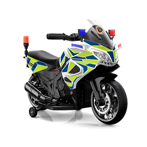 Enfants monter sur la moto <span class=keywords><strong>de</strong></span> <span class=keywords><strong>police</strong></span>, alimenté par Batterie moto pour les enfants - Product Image 6