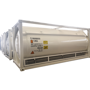 ราคาโรงงาน ตู้คอนเทนเนอร์เก็บความเย็นขนาด 20 ฟุต 40 ฟุต T75 สำหรับ LNG/Lar/Lin/Lox/N2o/ไฮโดรเจน/มีเทน/เอทิลีน - Product Image 1