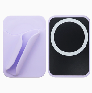 Silicone Magnetic Phone Stand with Card Slot, Adhesive Portable <b>Lipstick</b> Lip Gloss Lip Balm Holder for Desktop & Travel - Product Image 2