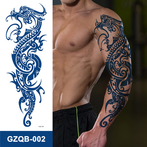 Adesivi per Tatuaggi Temporanei di Qualità con Design a Drago, Logo Personalizzato, Protezione per Pelle di Braccia e Gambe, a Base di Erbe - Product Image 3