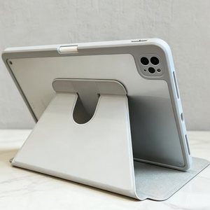 Housse de tablette Samsung pour <span class=keywords><strong>iPad</strong></span>, vente en gros d'usine, étui intelligent personnalisé pour tablette Mi Pad 6, 6 Pro, 5, 5 Pro, Pad SE 2023, support rotatif type livre - Product Image 1