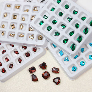 20 piezas/caja, Diamantes de Imitación para Decoración de Uñas en 3D, Cristales Planos con Forma de K9 - Product Image 4