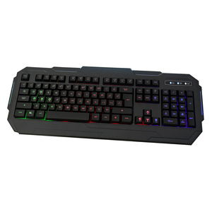 <span class=keywords><strong>Clavier</strong></span> de jeu mécanique rétroéclairé RVB personnalisé, <span class=keywords><strong>clavier</strong></span> de jeu filaire USB avec touches programmables, ergonomique pour les joueurs sur PC - Product Image 4