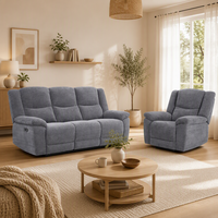 Luxury Modern Fabric Wood Frame 4 Seats Power Electric <strong>Memory</strong> <strong>Foam</strong> Multifunction Home Theater Recliner <strong>Sofa</strong>