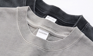 Camiseta de Hombre Personalizada con Serigrafía, Tejido Sólido, Diseño Gráfico Lavado, 100% Algodón, Estilo Vintage, Oversize, Streetwear - Product Image 5