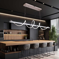 Cuisine Intelligente Modulaire Personnalisée Style Shaker Moderne avec Portes en Panneaux de Particules, Plan de Travail en Marbre et Charnières