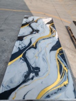 Goodone Hotel dekoratif Pvc papan marmer Panel dinding Uv
