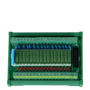 YOINNOVATI 16 kanal röle modülü DC 5v/12v/24V 5A modülü sürücü panosu çıkışı amplifikatör kurulu PLC kurulu NPN röle modülü
