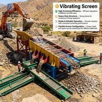 Crible vibrant CY-1860, le plus professionnel, meilleure qualité, grande capacité, haute efficacité de criblage, séparation de minerai et de sable