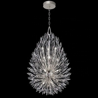 Suspension nordique moderne bourgeons de lys hôtel plafond suspension fleur lustre de luxe en cristal pour maison villa
