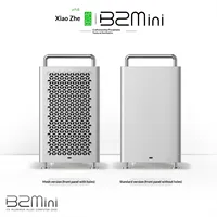 Boîtier d'ordinateur en métal B2 MicroATX, alliage d'aluminium, 11,4 L, poignée portable, châssis compatible avec les alimentations SFX/SFX-L jusqu'à 250 mm, GPU intégré