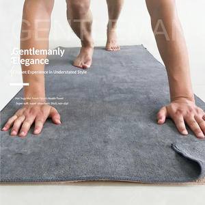 Toalla de Yoga al por Mayor, Antideslizante, de Microfibra, Secado Rápido, Absorbente de Sudor, para Gimnasio y Fitness, con Logotipo Personalizado - Product Image 6