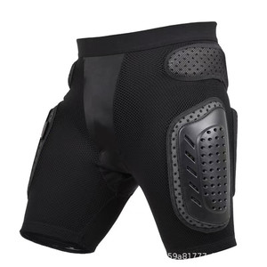 Extreme Sports Motorcycle Armor Shorts Hip Buttock Pad PE Shell+Thick EVA Anti-Bacterial Breathable for Off-Road