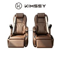 Siège de voiture KIMSEY de luxe avec accoudoir mobile et rabattable, grand espace pour IVECO Daily