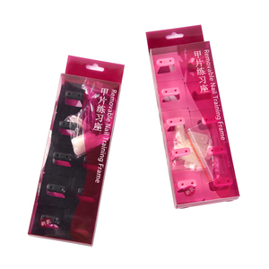 KADS Kit d'entraînement et de présentation pour nail art, support amovible en plastique pour faux ongles, cadre d'entraînement pour la formation en manucure - Product Image 6