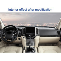Pour Toyota Land Cruiser Prado FJ150 LC150 2010-2017, modification et mise à niveau de l'intérieur vers des kits et accessoires intérieurs 2018, pare-chocs