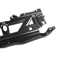 Panel Penutup Radiator Serat Karbon Gaya OEM untuk BMW G80 M3 G82 M4, Penutup Dekorasi Tangki Air, Part Tuning Mobil