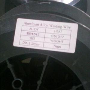 Super qualità 7kg bobina di <span class=keywords><strong>alluminio</strong></span> saldatura <span class=keywords><strong>filo</strong></span> AWS a5. 10 ER4043 AlSi5 <span class=keywords><strong>Mig</strong></span> Mag 1.2/1.6/mm in vendita - Product Image 6
