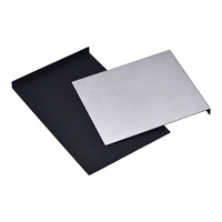 Protector de Ventana de Acero Inoxidable Premium con Forro de Fieltro 30x35.2cm Ajuste Universal para Reparación de Abolladuras y Protección de Vidrio