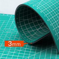 Nuovo Tappetino da Taglio A2 60x45cm Antiscivolo in PVC, Forniture Scolastiche, Prodotto in Cina