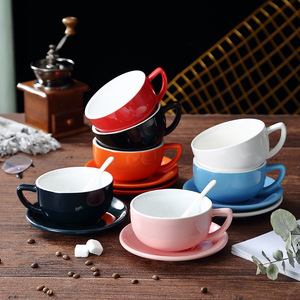 โลโก้ที่กำหนดเองนอร์ดิก200มิลลิลิตรสีขาวพอร์ซเลนถ้วยกาแฟเอสเพรสโซถ้วยและจานรองที่มีโลโก้ - Product Image 4