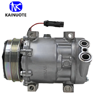 Compresseur de climatisation KNT pour DKV06R Citroën <span class=keywords><strong>C1</strong></span> 1.0 Peugeot 107 1.0 Toyota Aygo 1.0 (KGB10)/GPL 883100H010 883100H020 883100H010C - Product Image 2