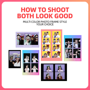 Kore Tarzı Özelleştirilebilir Fotoğraf Kabini Yazıcısı Ticari Servis Ekipmanı, Yazılım Logolu Kabuklu Fotoğraf Kabini Otomatı - Product Image 5