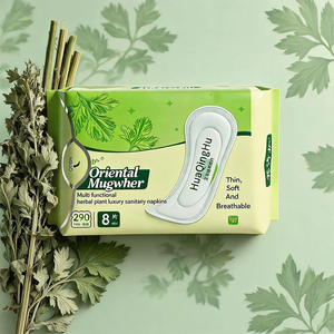 En stock, serviettes hygiéniques ultra-fines, antibactériennes, confortables, sûres <span class=keywords><strong>pour</strong></span> la peau, à base de plantes, <span class=keywords><strong>pour</strong></span> femmes, peau sensible, soins quotidiens pendant les règles - Product Image 1