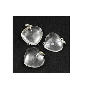 Semi-Precious อัญมณีคริสตัลจี้รูปหัวใจ - Product Image 1
