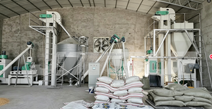 Ligne de production de granulés d'aliments pour volailles et porcs 2000-3000 kg/h, machine de traitement des aliments mélangés, mélangeur-broyeur d'aliments pour animaux - Product Image 6