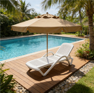 Chaise longue moderne et légère au design style lune, en tissu durable, idéale pour les loisirs en extérieur, la plage, la <span class=keywords><strong>piscine</strong></span> et <span class=keywords><strong>le</strong></span> <span class=keywords><strong>camping</strong></span> - Product Image 5